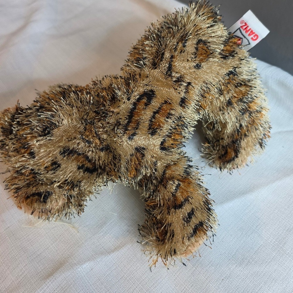 Ganz Webkinz Leopard Plush Stuffed Animal Spotted Cat HM106
